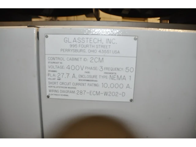 Epb-t furnace gt4 glasstech incl. heating tunnel - afbeelding 33 van  46