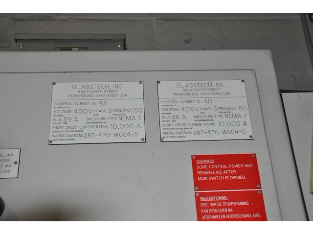 Epb-t furnace gt4 glasstech incl. heating tunnel - afbeelding 37 van  46
