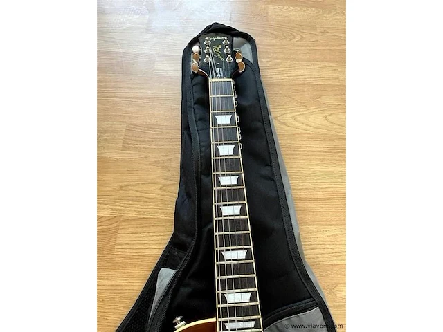 Epiphone les paul standard plus-top electric guitar - afbeelding 4 van  5