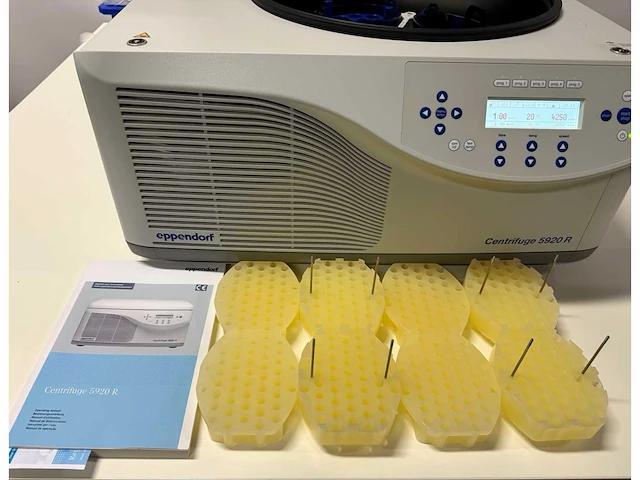 Eppendorf - 5920r - cooled centrifuge - afbeelding 8 van  9