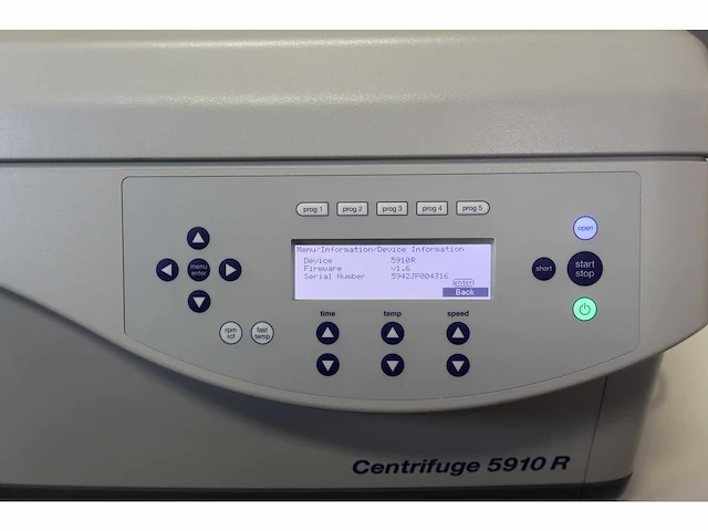 Eppendorf™ 5910r cooled centrifuge - afbeelding 2 van  5