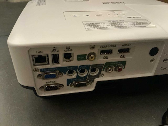 Epson beamer + projectiescherm - afbeelding 6 van  11