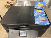Epson printer + cardridje 3x - test ok - afbeelding 2 van  4