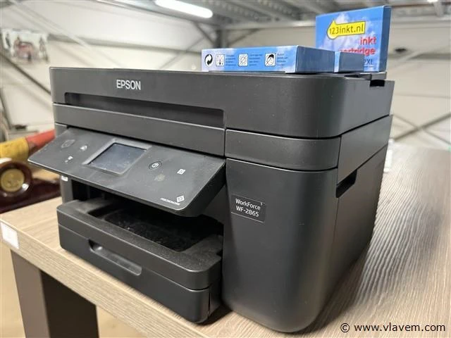 Epson printer + cardridje 3x - test ok - afbeelding 3 van  4