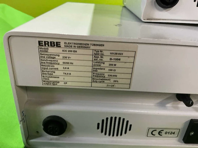 Erbe icc en vio elektrochirurgie-apparaat (4x) - afbeelding 11 van  11