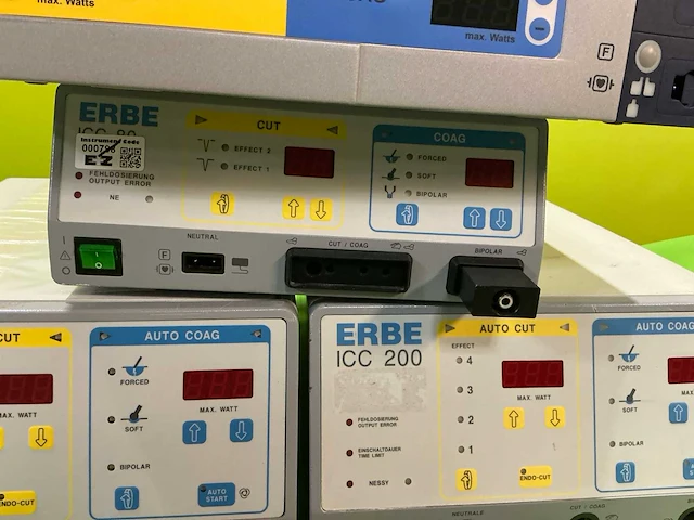 Erbe icc en vio elektrochirurgie-apparaat (4x) - afbeelding 3 van  11
