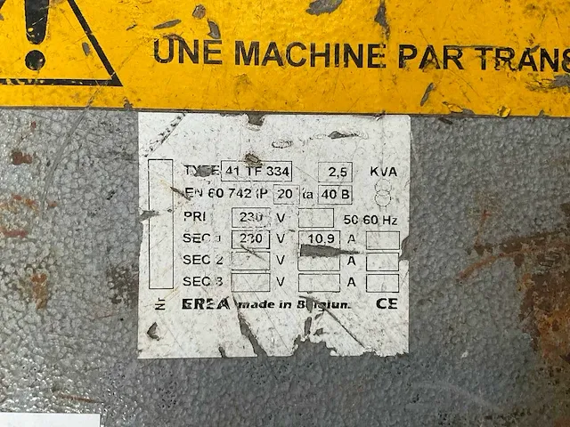 Erea 41 tf 334 transformator - afbeelding 4 van  4