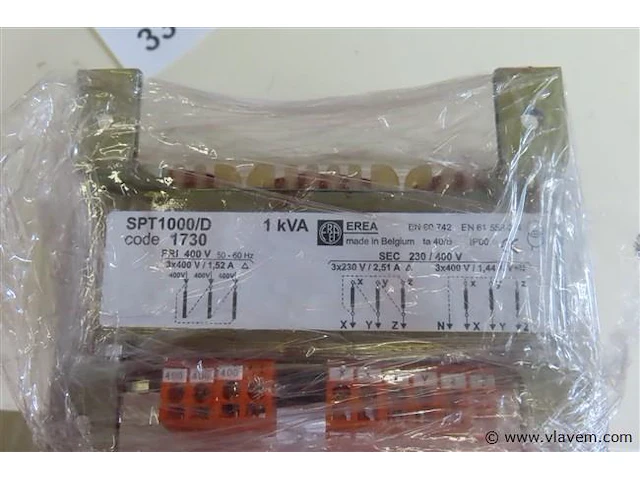 Erea transformator - afbeelding 2 van  3