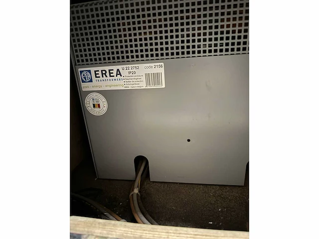Erea u222752 220>400v transformator - afbeelding 3 van  3