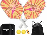 Ergonomicstar pickleball racketset - afbeelding 1 van  3