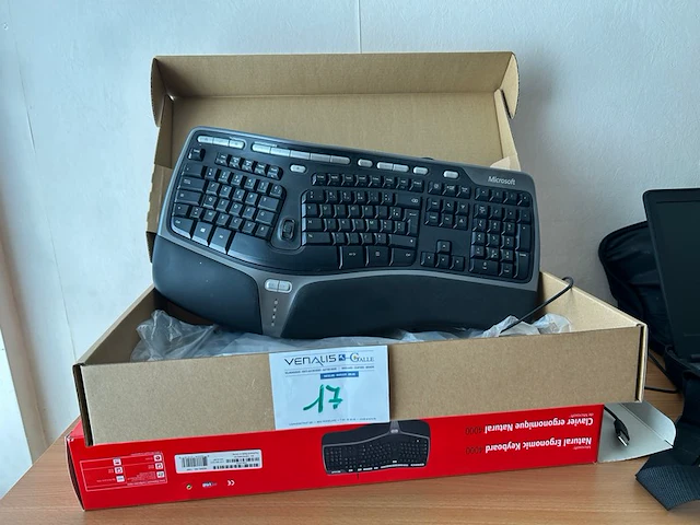 Ergonomisch toetsenbord microsoft - afbeelding 1 van  2