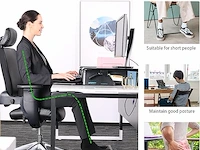 Ergonomisch verstelbare voetsteun - afbeelding 2 van  5
