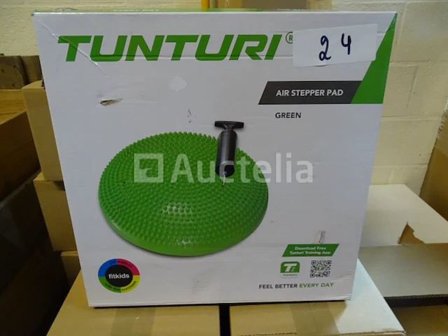 Ergonomisch zitkussen - kleur: groen - 33 cm tunturi - afbeelding 1 van  2