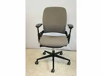 Ergonomische bureaustoel steelcase leap mokka - afbeelding 2 van  6