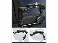 Ergonomische gamestoel, gamestoel, bureaustoel - afbeelding 8 van  9