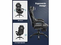 Ergonomische gamestoel, gamestoel, bureaustoel - afbeelding 6 van  9