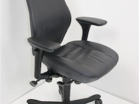Ergonomische lederen bureaustoel kinnarps plus (6) - afbeelding 3 van  6