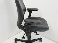 Ergonomische lederen bureaustoel kinnarps plus (6) - afbeelding 4 van  6