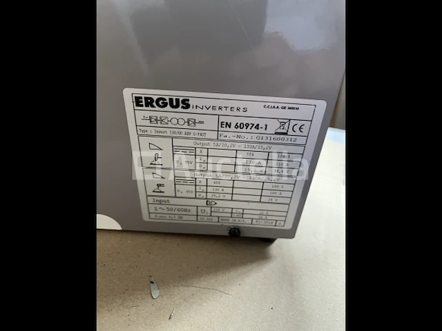 Ergus invert 130/60 adv lasapparaat - afbeelding 2 van  5