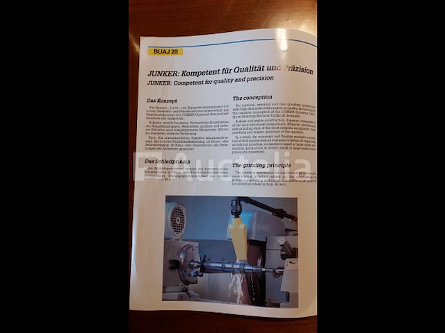 Erwin junker buaj 28 / 1000 cilindrische slijpmachine/ rondslijpmachine - afbeelding 18 van  26