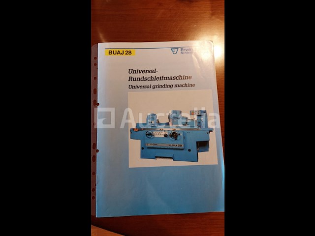 Erwin junker buaj 28 / 1000 cilindrische slijpmachine/ rondslijpmachine - afbeelding 19 van  26