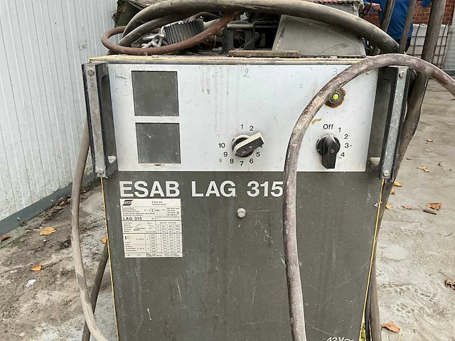 Esab lag 315 lasmachine - afbeelding 12 van  14