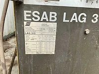 Esab lag 315 lasmachine - afbeelding 13 van  14