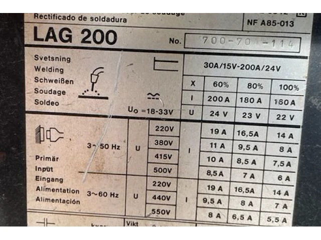 Esab lastoestel - afbeelding 5 van  5