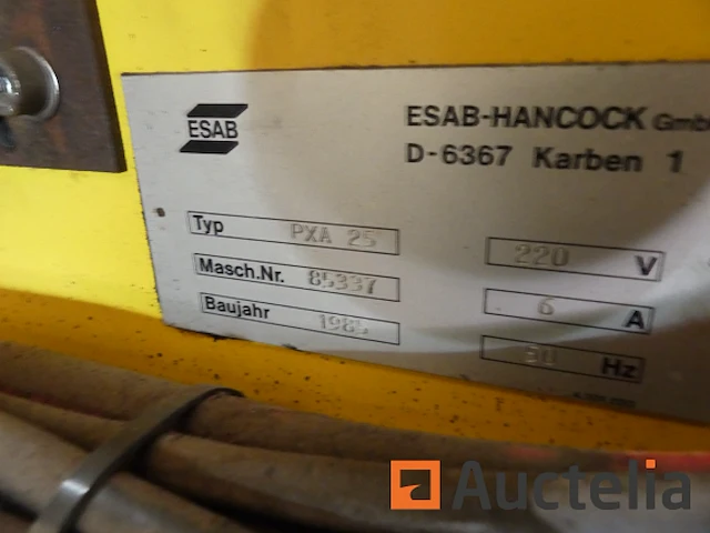 Esab pxa 25 plasmasnijmachine - afbeelding 15 van  16