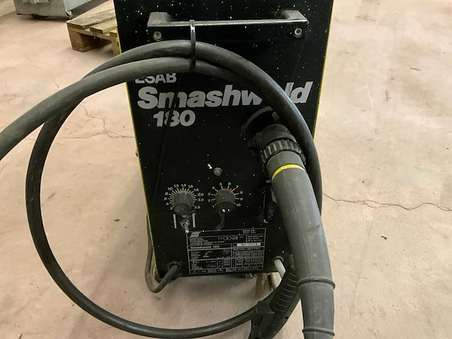 Esab smashweld 180 mig lasapparaat - afbeelding 5 van  6