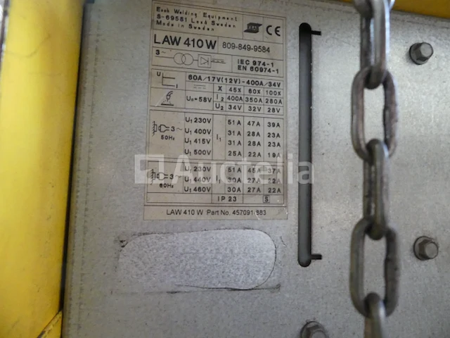 Esab trolley lasser - afbeelding 6 van  8