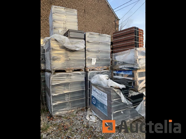 Escandella wenen galaxy zwarte engobée tegelset (139m2+120rd+104rg) - afbeelding 7 van  10