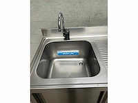 Esco rvs spoeltafel met boiler - afbeelding 4 van  6