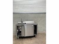 Esco rvs spoeltafel met boiler - afbeelding 6 van  6