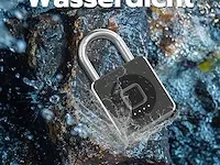 Eseesmart hangslot, vingerafdruk - afbeelding 2 van  2