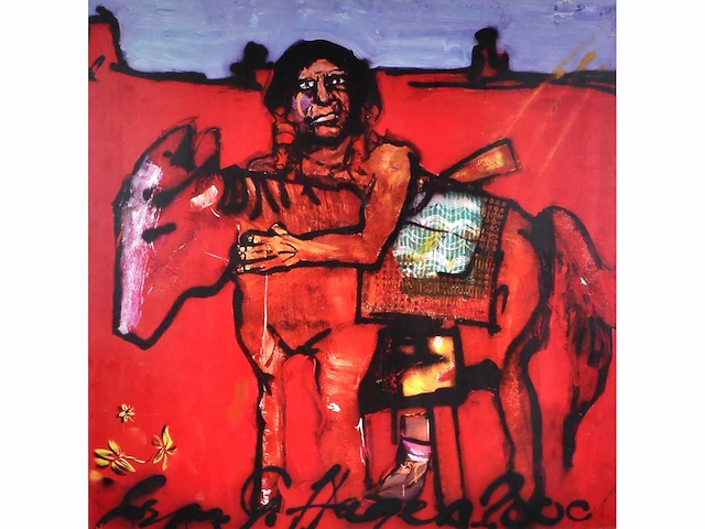 Espen greger hagen (trondheim, 1964 – 2008) - groot - afbeelding 1 van  6