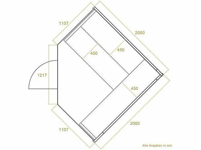 Espoo 200 premium saunacabine met harvia oven - afbeelding 3 van  7
