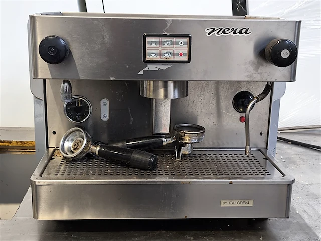 Espressomachine, italcrem, type nera, compl. met elektr. koffiemolen, werking onbekend - afbeelding 1 van  5