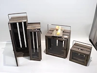 Esschert presentatiebox hout (x4) - afbeelding 2 van  5