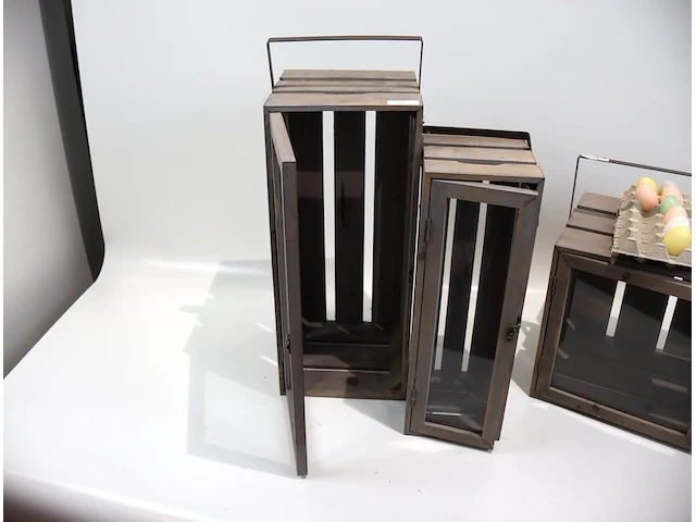 Esschert presentatiebox hout (x4) - afbeelding 3 van  5