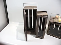 Esschert presentatiebox hout (x4) - afbeelding 3 van  5