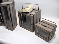 Esschert presentatiebox hout (x4) - afbeelding 4 van  5