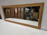 Essential teak spiegel 160 x 3 x h70cm met frame 7cm