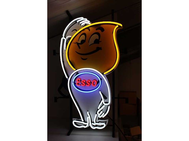 Esso - neon verlichting - afbeelding 2 van  3