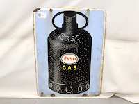 Esso gas emaille paneel dubbelzijdig - afbeelding 1 van  6