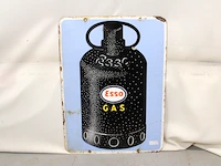 Esso gas emaille paneel dubbelzijdig - afbeelding 4 van  6