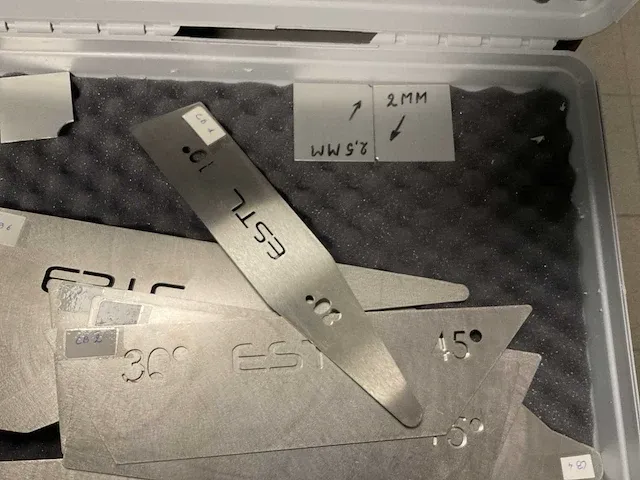 Estl set kalibratie mallen - afbeelding 4 van  6