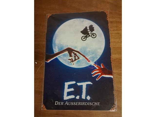 Et metalen plaat - afbeelding 1 van  3