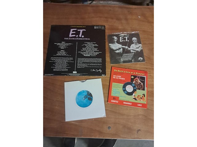 Et singels 3 stuks + 1 lp et - afbeelding 2 van  7