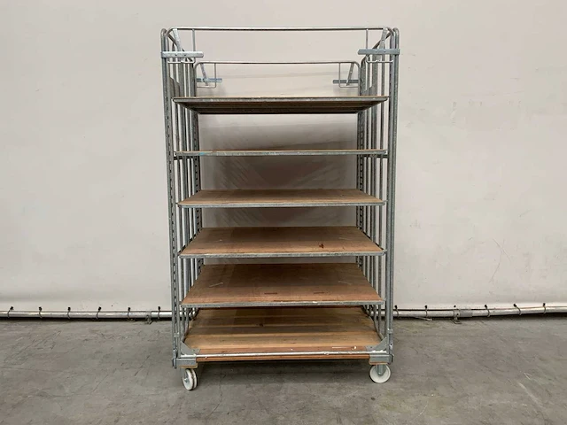 Etagewagen met 6 etages 131x102x211cm 25 stuks - afbeelding 1 van  1